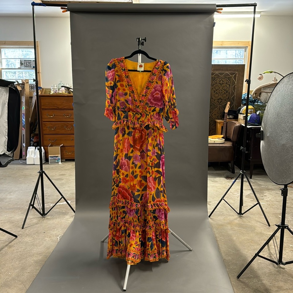 Stunning Farm Rio Floral Dream Dress